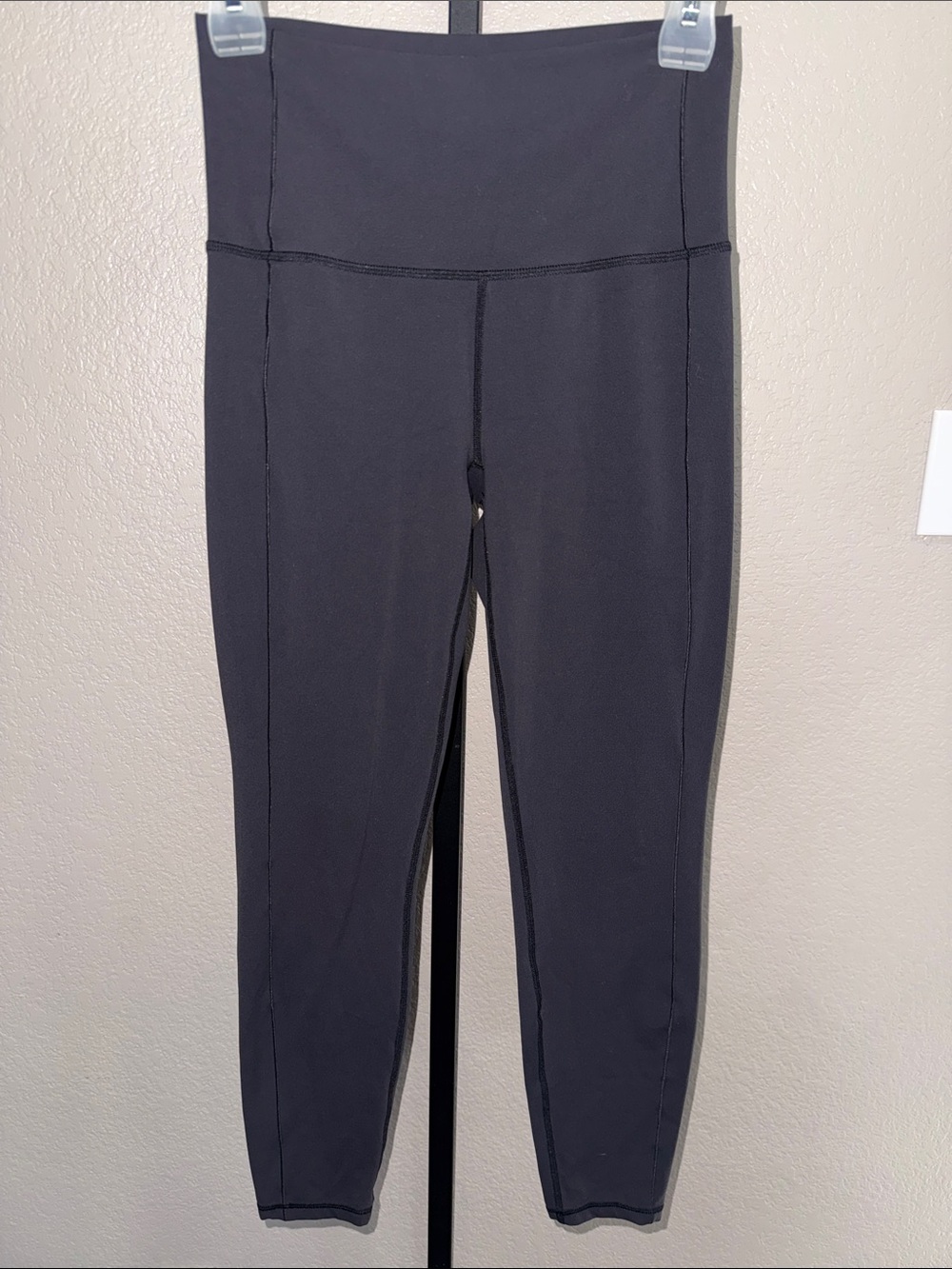 Left On Friday Black High-Waist Leggings size small
